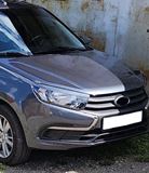 Накладки на фары (реснички) для Lada (ВАЗ) Granta FL 2018-